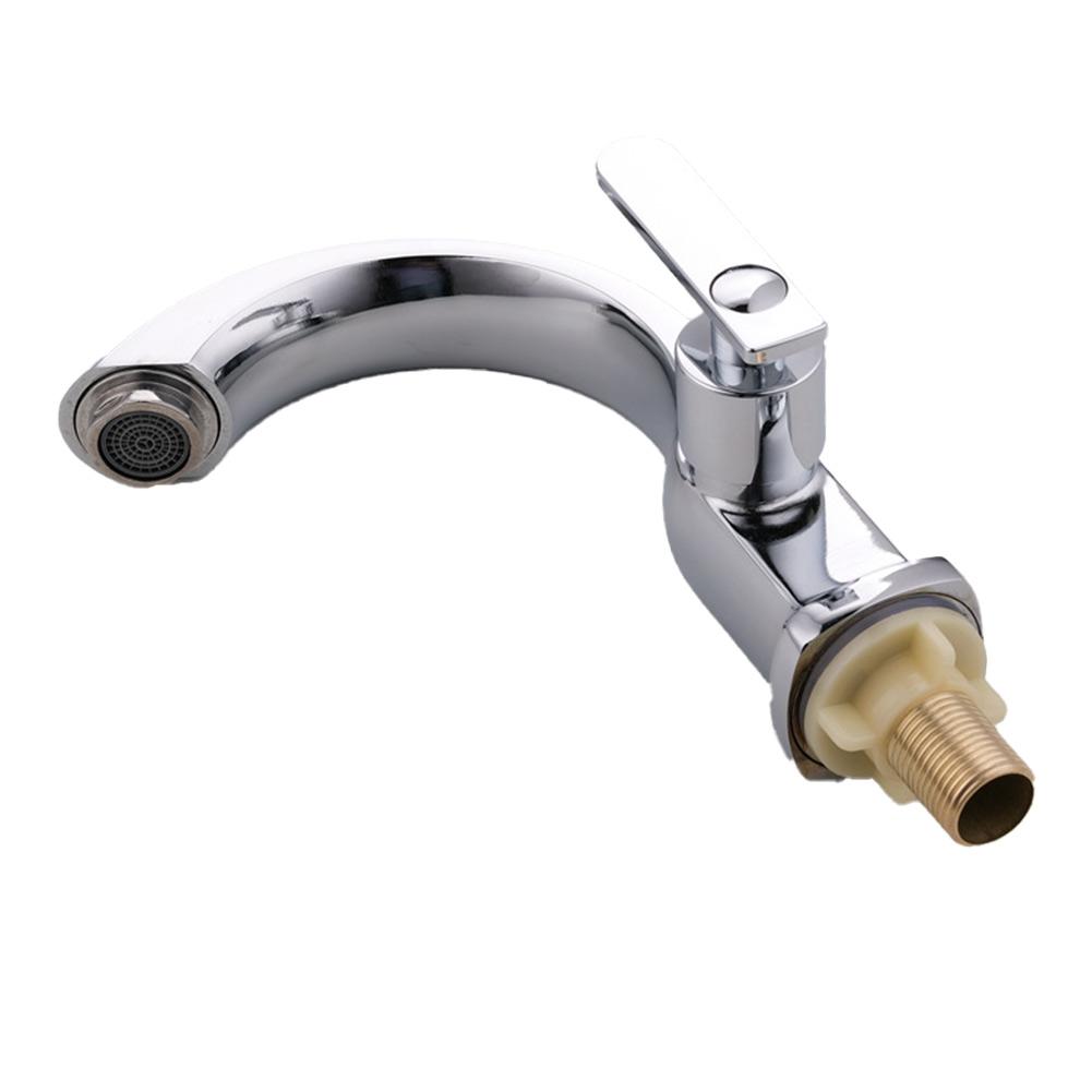 Хромированный смеситель для столешницы, однорычажный смеситель для туалета