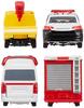 Takara Tomy Tomica Набор аварийных машин 5 миниатюрных машинок подходит для детей от 3 лет соответствует стандартам безопасности игрушек сертификация знака ST.