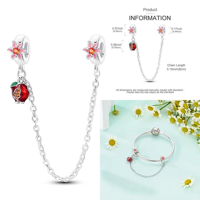 Шармы из стерлингового серебра Подсолнух Путешествие Воздушный шар Глаза дьявола Стрекоза Бабочка Шарм Подходят Оригинальные Подходят Женские Ювелирные Шармы