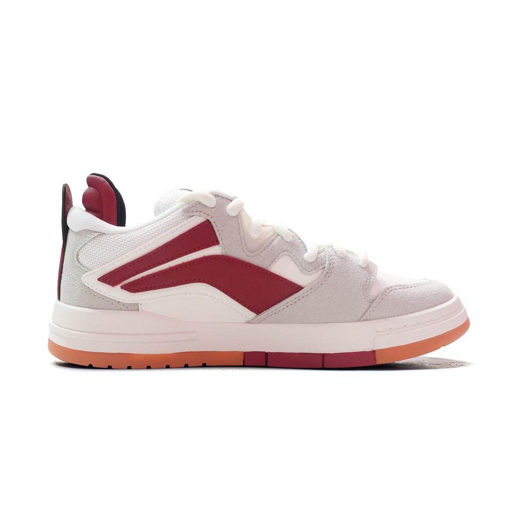 Кроссовки Li Ning Weiwupro красно-белые низкие мужские кроссовки AGCW381-4