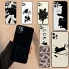Черные кошки чернила милый питомец ведьма арт чехол для OnePlus 13 13R 13s 12 12R 11 10 10T 8T Nord CE 5 4 2 3 Lite Nord N10 N20 N30 крышка