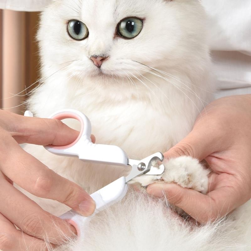 Триммер для ногтей питомцев из нержавеющей стали для маленьких и больших собак, кошек, удобная нескользящая ручка, наборы для груминга