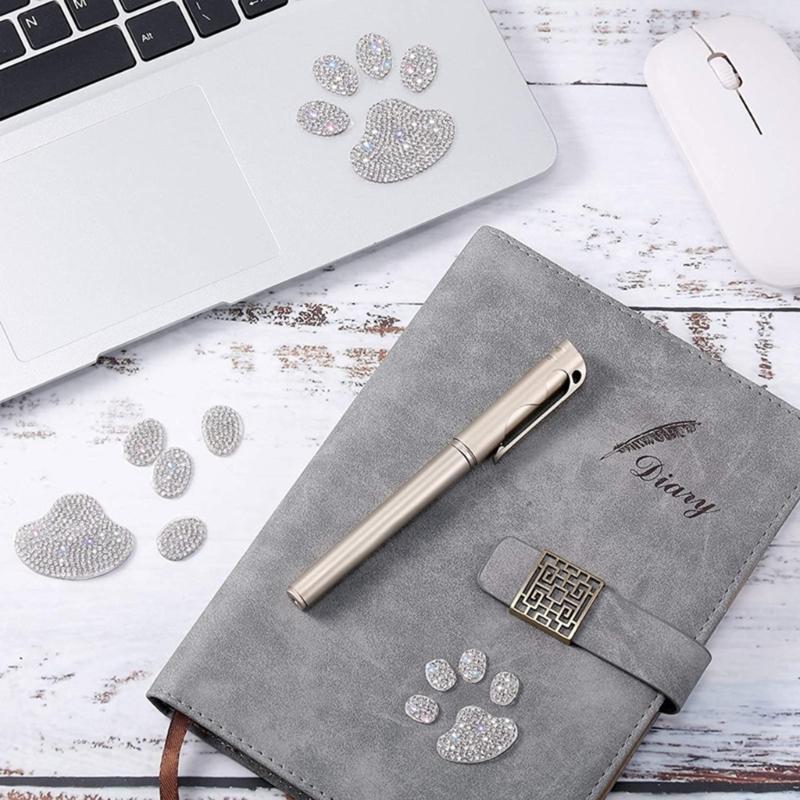 Shimmering Rhinestones Butterfly Car Sticker Sparklings Crystal Decal for Bumpers Window Laptop& DIY Auto Accessories