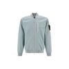Stone Island Ss23 Solid Color Logo Patch Zip Jacket Men jackets Sky-Blue 781542629-V0041