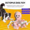 Игрушки для собак «Пискливый осьминог», интерактивная мягкая игрушка для жевания в виде осьминога для агрессивных любителей жевать, мягкая плюшевая игрушка для собак для маленьких, средних и больших собак