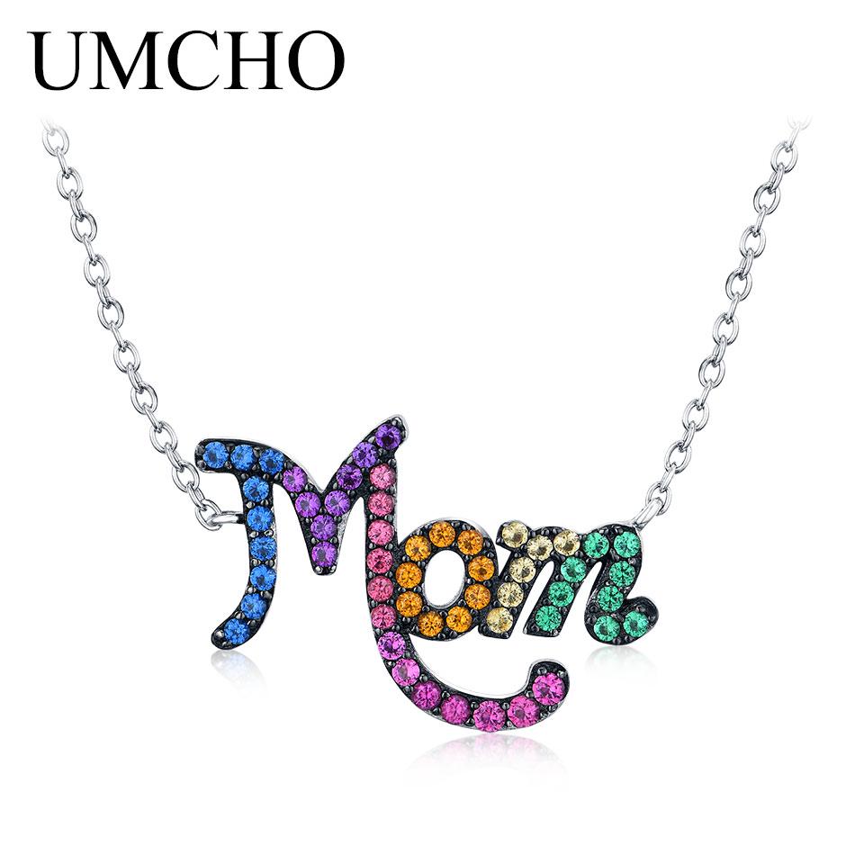 Ожерелье с подвеской "Mom" от UMCHO