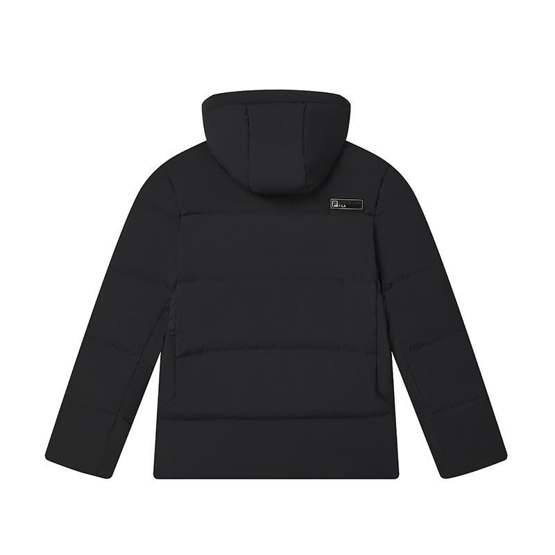 Fila БЕЛАЯ Пуховая куртка Мужская Иссиня-черный F11M443911FBK