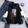 Harajuku Demon Slayer Anime Patchwork Hoodie Muzan Kibutsuji Cool  Graphics Korean Fashion Casual Long Sleeve Sweatshrts Clothin