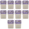 10PCS 30Amp Car Micro Cartridge Fuses, Car Low Profile Mini Box Shaped Fuse, Vehicle Square Female Fuse Accessories, Slow Blow FMM Mcase Type Fuses