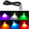 18mm Car Eagle Eye Waterproof Led Car Light 12V Spare Reversing Parking Camera Signal Car Drl Lamp Car Styling 1Pc