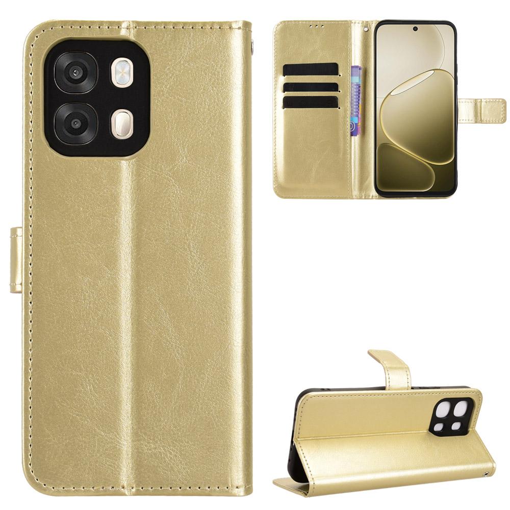 Flip Cover For OPPO A6 / OPPO A6S Leather Case [Flip Vintage Leather] Shockproof Durable Retro Phone Case