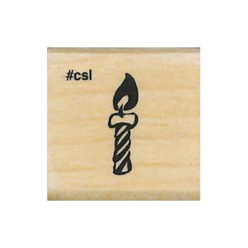Kodomonokao N I Love Stamp Ezo Raccoon Dog Japanese Wooden Rubber Stamp 1533-051
