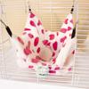 Guinea Pig Rat Ferret Hammock Hanging Bed Hammock Cage Toy Plush Warm Cozy Perch for Dwarf Rabbits Guinea Pigs Ferrets Hamster