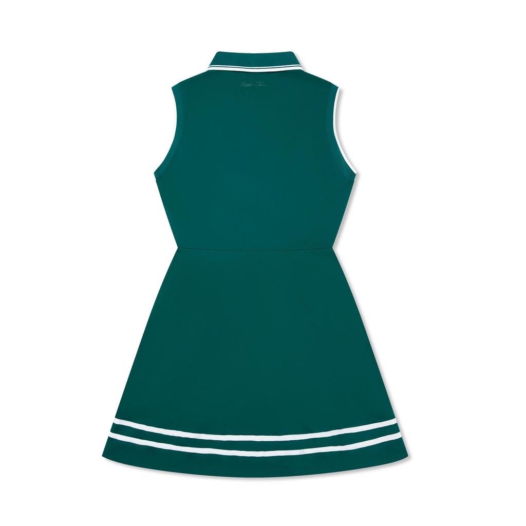 Kappa 1916 SS24 Sleeveless Dress Women's Pine Green (Unisex) Sleeveless Dresses K0E42QL04 349