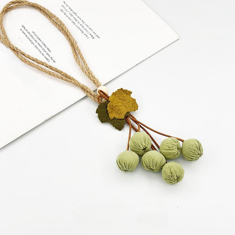 Свежая и Легкая Веревка для Подвязывания Штор Боярышник Фрукты и Цветы Декоративные Аксессуары Пряжка для Штор Аксессуары Веревка для Подвязывания