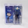 Лайка Коралина Арктическая шарнирная фигурка Подвижная кукла Желтый дождевик Статуэтка Модель Аниме Коллекционная Подарок для взрослого