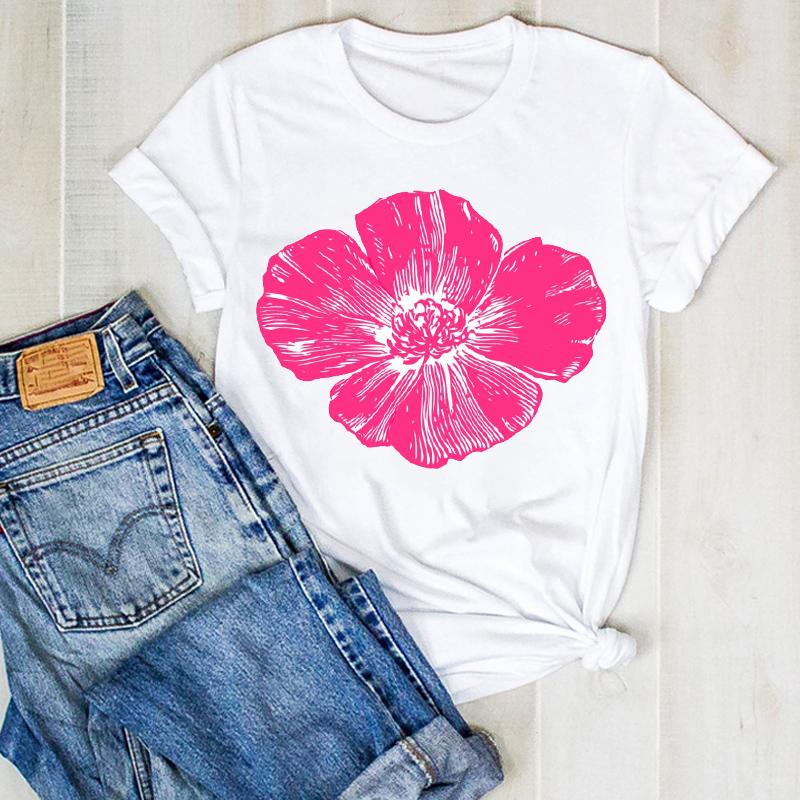 Womens Tshirt Summer Butterfly Cute Fashion 90S Print Ladies Tee Female Top Shirt Clothes Graphic Lady Tops Clothing