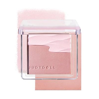Официальный японский JUDYDOLL Хайлайтер-румяна для скул Макияж точек Пудровый тип Сияющий макияж (03 Героиня Сиреневая, 5 г)