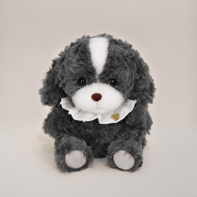 1 шт. 17 см Милая плюшевая собака Плюшевые куклы Каваи Сидящая собака Игрушка Мягкое животное Щенок Кукла на подарок ко дню рождения