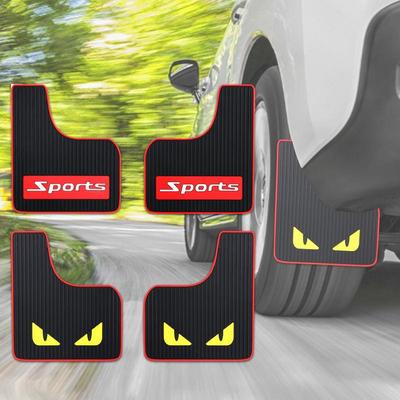 Автомобильные брызговики 2 шт. Rally Armor брызговики Автомобильные брызговики Универсальные ПВХ брызговики Мягкие Нестолкновительные передние и задние защитные брызговики