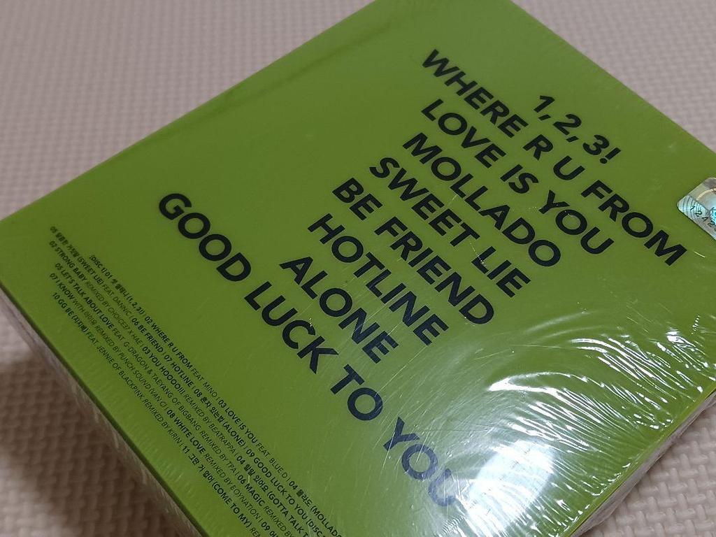 [Б/У] Первый сольный альбом Сынри The Great Seungri корейский CD