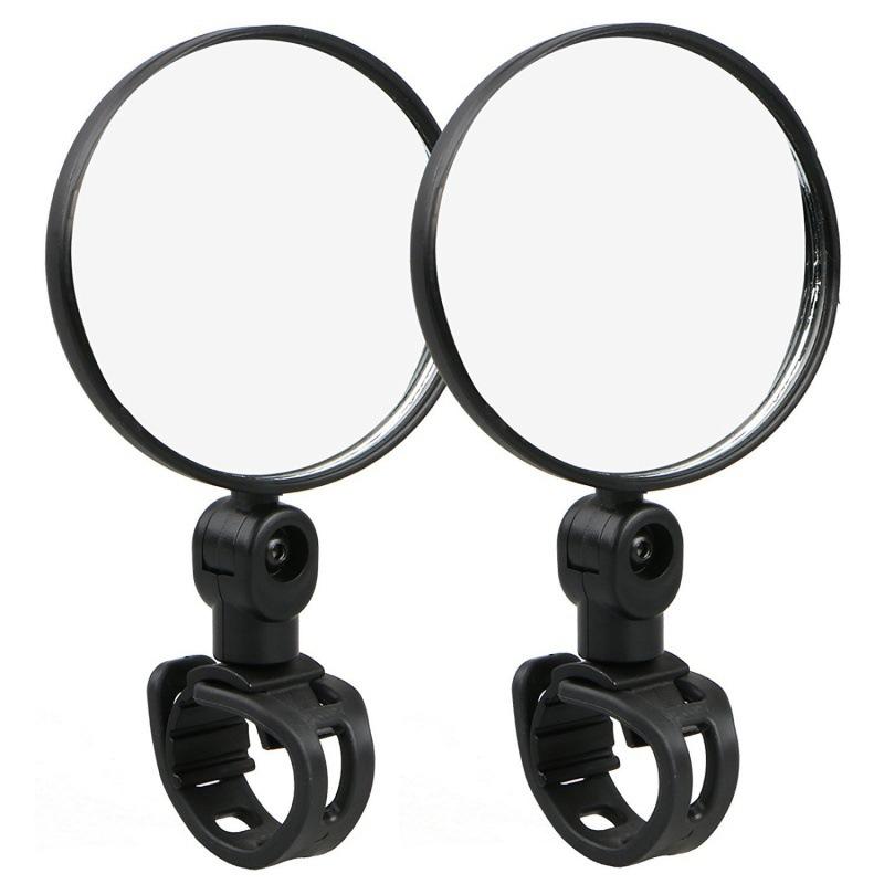 Universal Bicycle Rearview Mirror Adjustable Rotate Wide-Angle Cycling Handlebar Rear View Mirrors For Mtb Road Bike Accessories