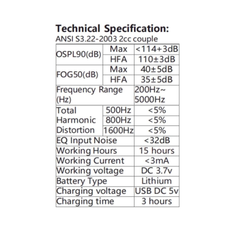 Rechargeable Digital Hearing Aid Adjustable Volume Deaf People Mini Sound Amplifier Portable Hearing Amplifier For Elderly