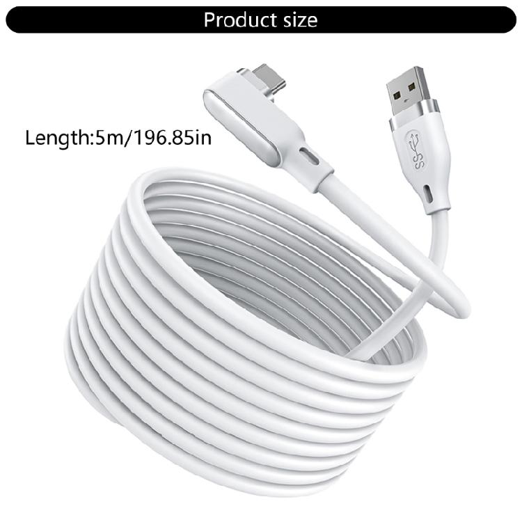 5M USB Virtualreality Cable 5Gbps Transfer Rate Against Attenuation Center Direct current Multiple VR Systems  Permanent