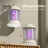 Mosquito Lamp USB Rechargeable IP66 Waterproof Safe To Use Outdoor Indoor Mosquito Zapper Electric Insect Fly Trap