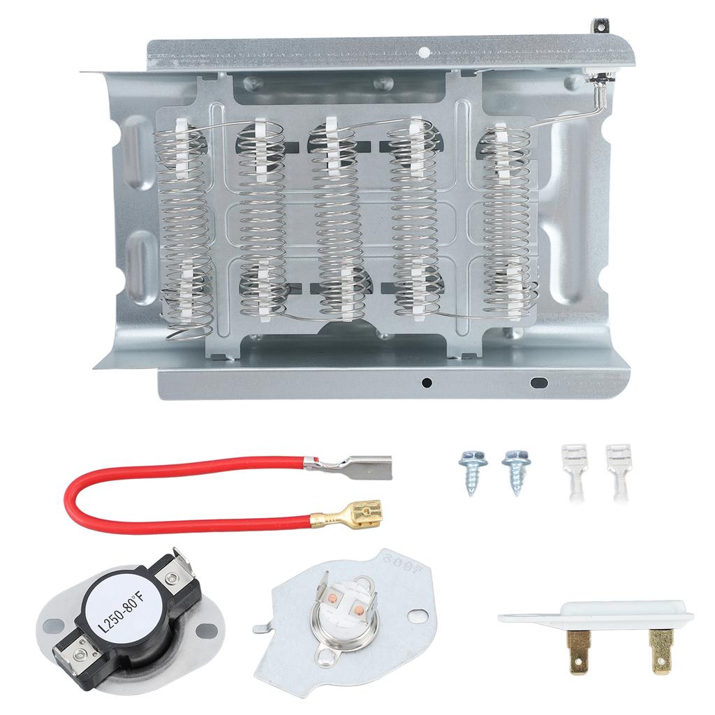 279838 Dryer Heating Element Kit Replaces 3403585 W10724237 3398063 3398064 8565582