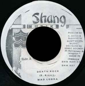 7inch Record MAD COBRA Death Rock SHA027 Shang Muzik Jamaica Reggae Ska Dub Used