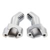 Motorcycle 3 1/2" Handlebar Pull Back Riser Clamp for Harley Dynastrite Bob Sportster Softail CNC Chrome
