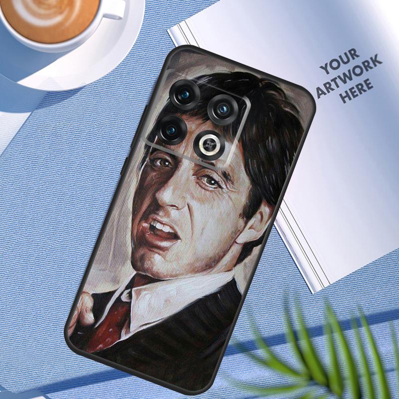 Al Pacino Scarface Case For OnePlus 12 12R 11 9 10 Pro 10R 9R 8T 10T Nord 3 CE 2 Lite 2T CE4 N10 N20 N30 Cover