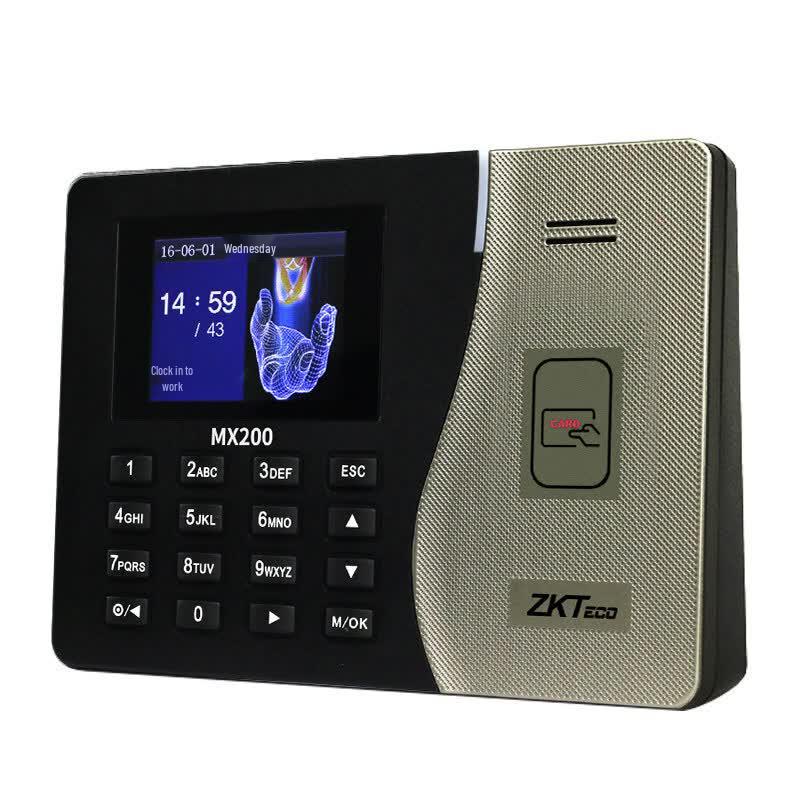 ZKTeco MX200 RFID-считыватель для учета рабочего времени, китайская вилка (адаптер в комплекте)