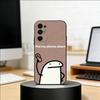 D-Не трогай мой телефон Чехол для телефона Черный Силиконовый Мягкий Для Samsung S25,S24,S21,S22,S23,S30,Ultra,S20,Plus,Fe,Lite