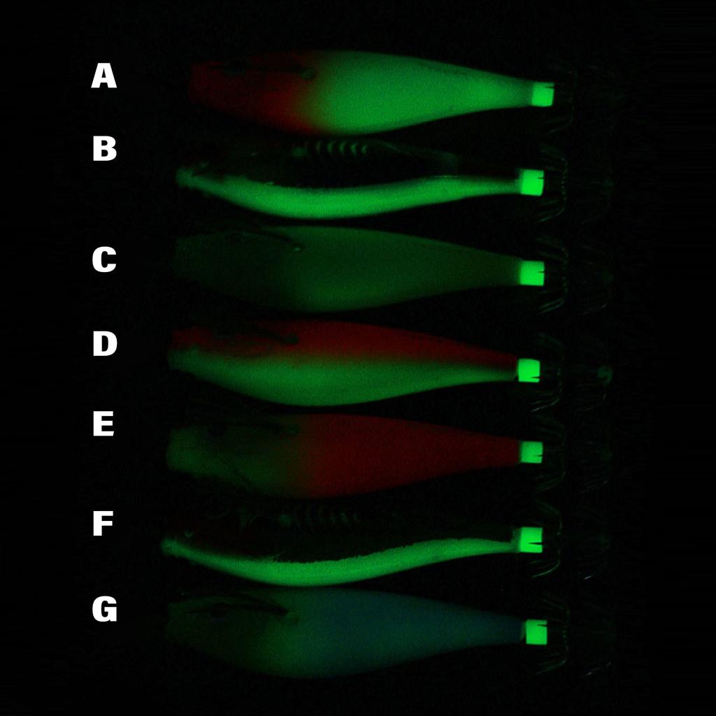 95 мм Светящиеся Крючки для Кальмара Приманки Рыболовные Приманки Искусственные Крючки для Кальмара Джиги Крючки для Осьминога Кальмара Креветки Рыбалка Светящиеся Приманки для Креветок