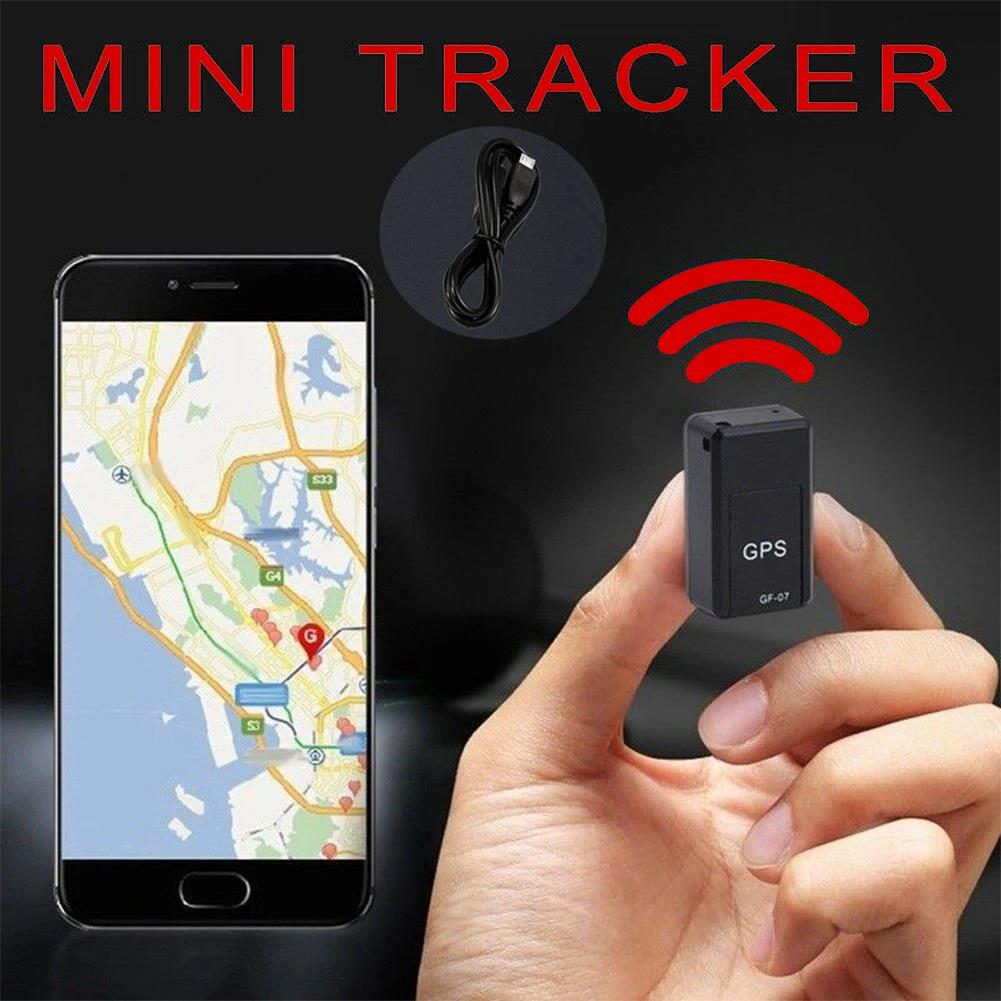 GF07 Магнитный мини-трекер для автомобиля GPS-трекер для отслеживания в реальном времени Магнитный GPS-трекер для определения местонахождения транспортного средства в реальном времени Трекер для домашних животных
