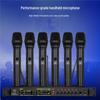 HuiDu HD-806 Профессиональная 6-канальная UHF беспроводная микрофонная система (Китайская версия)