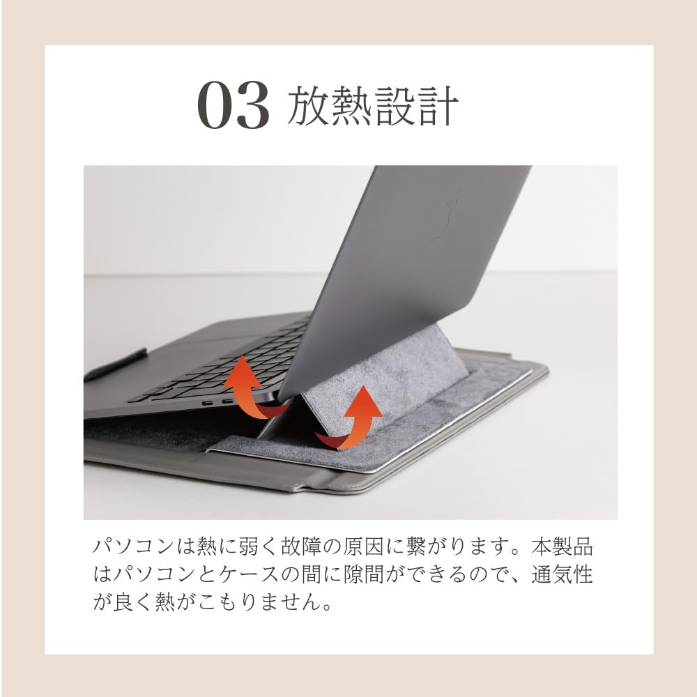 Чехол для компьютера Smaly с подставкой, серый чехол для ноутбука, чехол для ноутбука, тонкая подставка для ПК SM-PC01(GY)