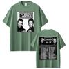 Британская рок-группа OASIS Live 25 Мировой тур 2025 Футболка Мужская Женская Оверсайз Футболки Хип-Хоп Летние Хлопок Готика Панк Футболки