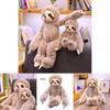 Delightfully Soft 50/70cm Sloth Plush Stuffed Toy Animal Ideal For Kids Presents