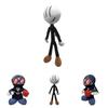 Soft Friday Night Funkin Plush Toy Fnf Skid Pump Stuffed Dolls For Kids**