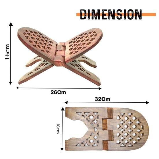 Деревянный держатель для книг, складная подставка для религиозной молитвы, Rehal