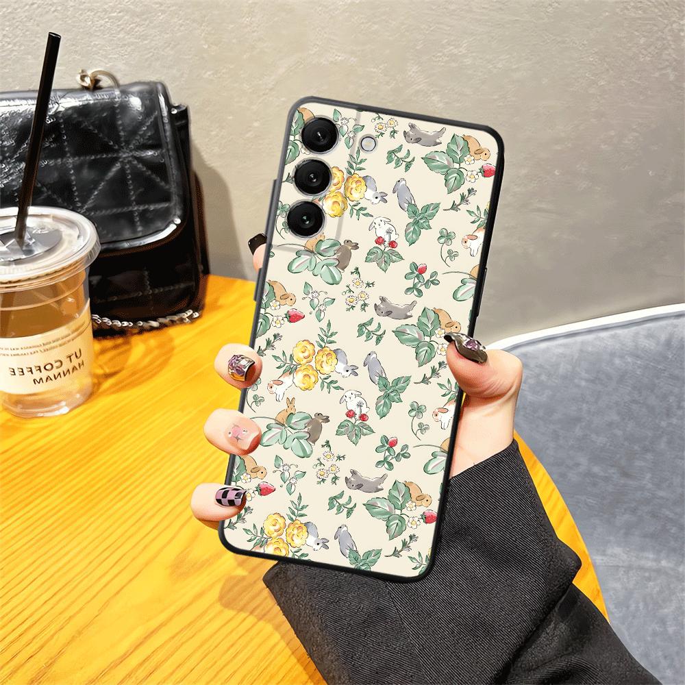 Чехол для телефона для Samsung Galaxy A52 A36 A06 A50 A55 A41 A73 A51 A23 A13 A53 A17 A25 A16 A05 A70 A37 A12 A57 A15 Мультяшный