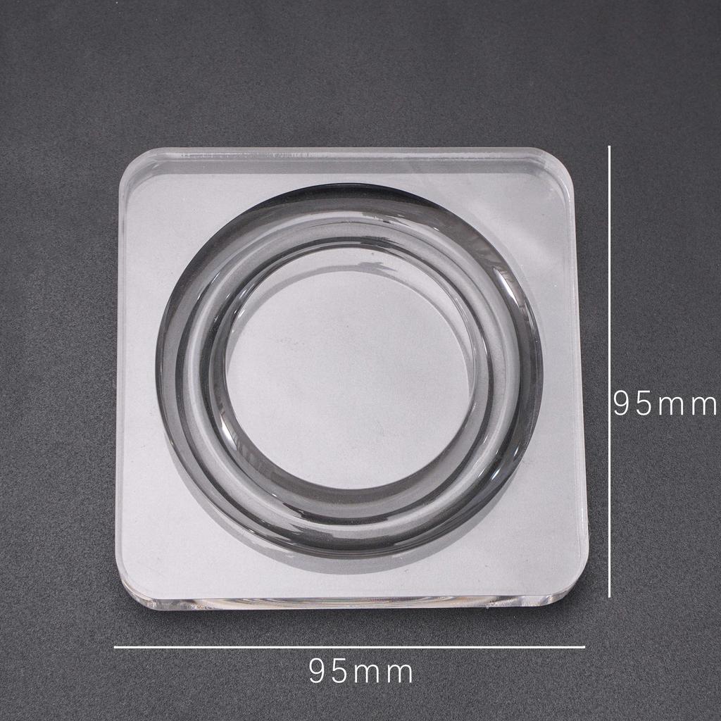 Transparent Acrylic Prop Display U-shape Bear Tool Long Bead Plate Prop