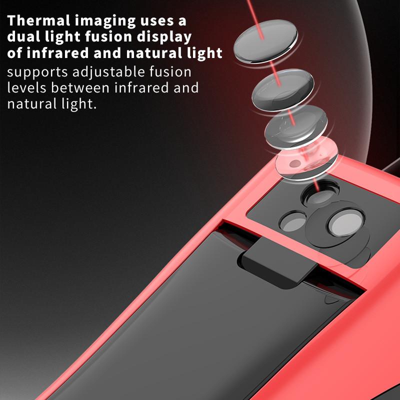 ZT-R01 Высокоточный тепловизионный мультиметр 2-в-1 Многофункциональный детектор теплого пола Высокоточный термометр