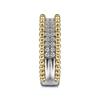 Huitan New Trendy Two-tone Women’s Rings Chic Bright Cubic Zirconia Finger Accessories Simple Stylish Engagement Party Jewelry