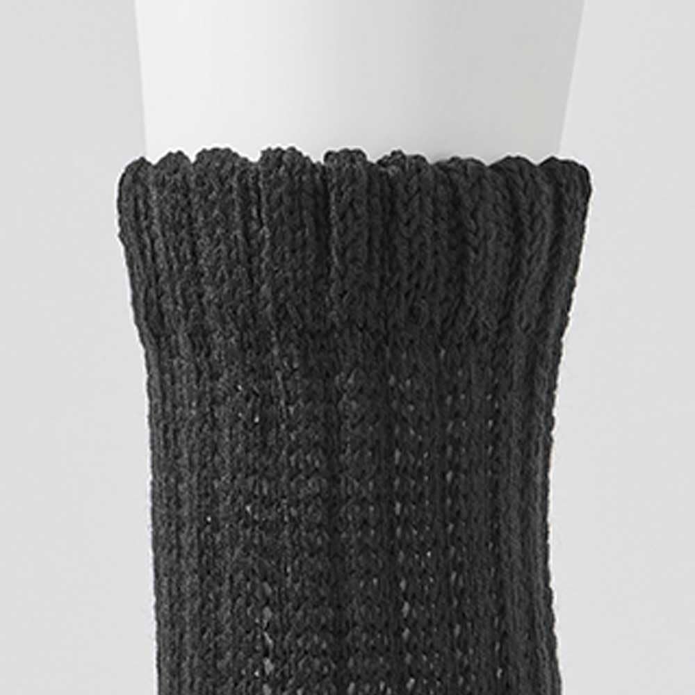 Gunze Fire Acedron Warm Wool Full Pile Pink Socks, Moisture-Wicking, Heat-Generating, Blend, Knit, Deodorizing, Women's, AGY603,