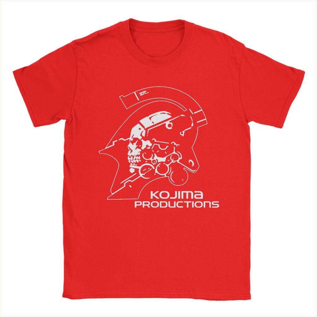 Unisexs Death Stranding Kojima Productions TShirts Pure Cotton Top Tees Summer Short Sleeve T Shirt O Neck Tee Shirt