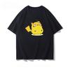 Pokmon Anime Qversion Creative Cotton Tshirt Summer New Item Womens Plus Size Tshirt Y2K Loose Casual Short Sleeved Top